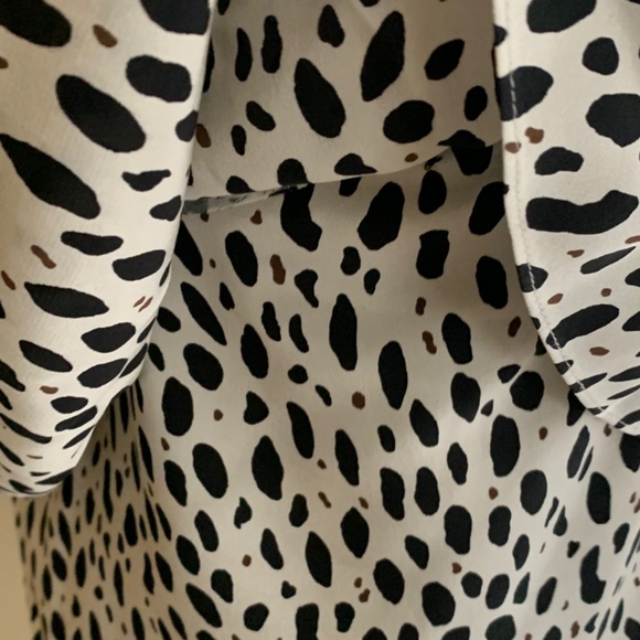 New J. Crew silk leopard print cami size 12 tank career party tank top layer - Picture 12 of 14